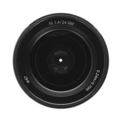 Sony 24mm 1.4 FE GM (SEL-24F14GM) noir - très bon état Reconditionné - Sony reconditionné disponible sur As Good As New